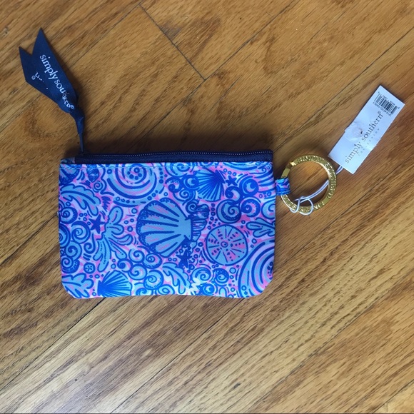 NWT • Simply Southern • Shells Key ID Pouch - Picture 4 of 8